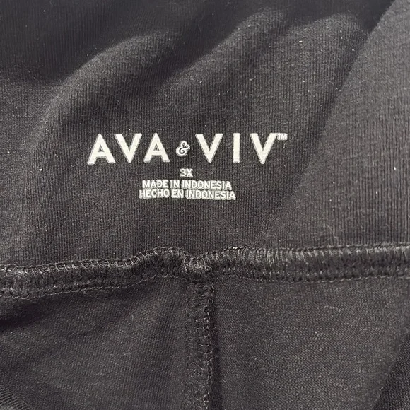 Ava & Viv leggings 3X - Picture 2 of 3